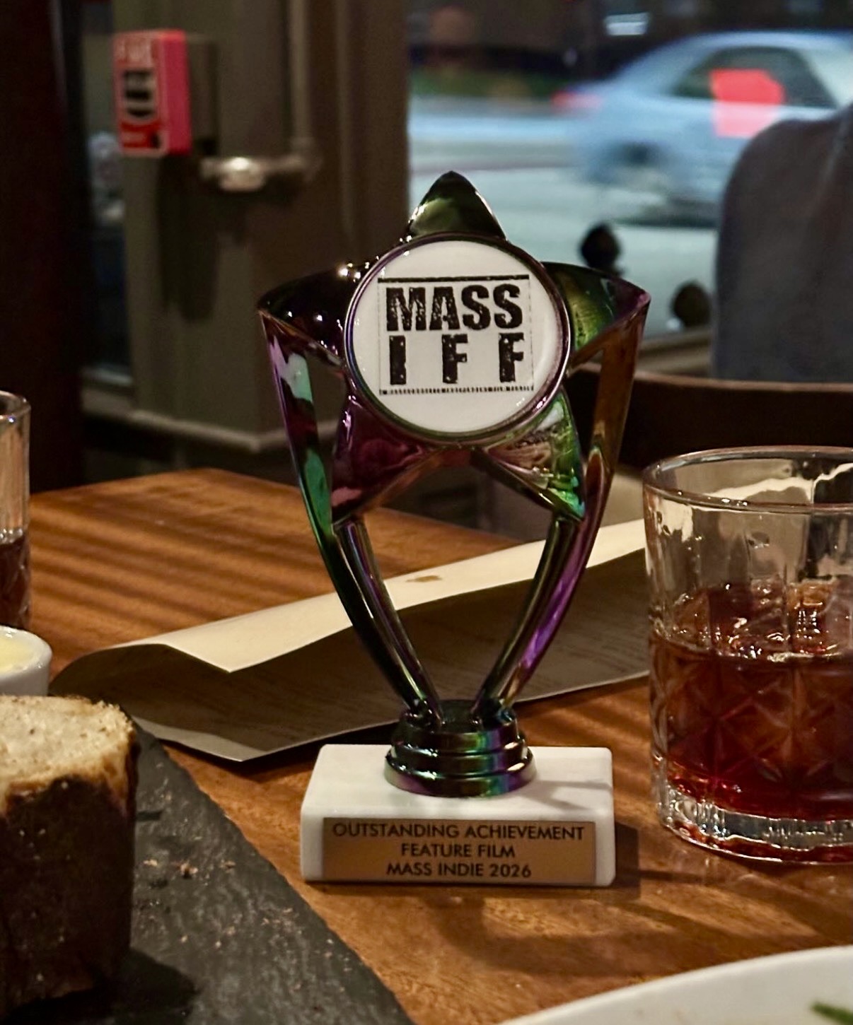 Outstanding Achievement trophy